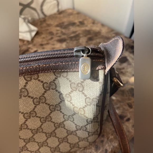 Authentic Vintage GUCCI Ophidie crossbody shoulder bag monogram GG sherry web - Picture 9 of 16